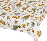 BELLATEX Ubrus EMA 561 100 × 100 cm, levandule s konvičkou - Tablecloth
