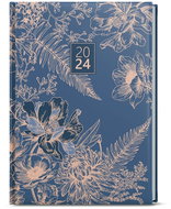 Baloušek Print Diary - Adam - laminated - B6 - Dark blue - 2024 - Planner