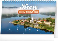 Stolní kalendář Notique Stolní kalendář Krásy Čech a Moravy 2024 - Stolní kalendář