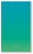 Vikpap Weekly diary - blue-green 2024 - Planner