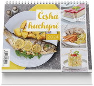 Vikpap Table calendar (175x140 mm) - Czech cuisine 2024 - Desk Calendar