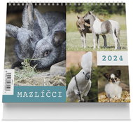 Vikpap Desk calendar (175x140 mm) - Pets 2024 - Desk Calendar
