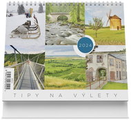 Vikpap Desk calendar (175x140 mm) - Tips for trips 2024 - Desk Calendar
