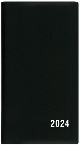 Baloušek Print Monthly diary - Franziska - PVC - black - 2024 - Planner - Main image
