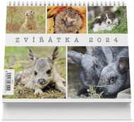 Vikpap Desk calendar (175x140 mm) - Animals 2024 - Desk Calendar