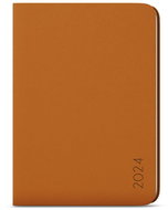 Baloušek Print Monthly diary with notebook - DiNo - B5 - ochre - 2024 - Planner