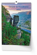 Baloušek Print Wall calendar - Bohemian Switzerland - A3 2024 - Wall Calendar