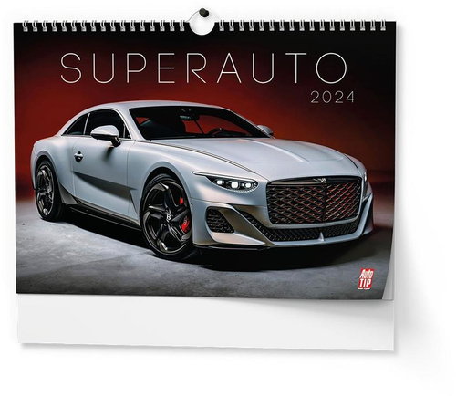 Baloušek Print Wall calendar - Superauto - A3 2024 - Wall Calendar - Main image