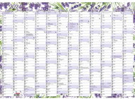 Baloušek Print Wall calendar (600x420 mm) - Lavender 2024 - Wall Calendar