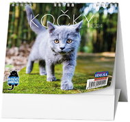 Baloušek Print Desk calendar - IDEAL - Cats 2024 - Desk Calendar