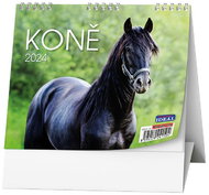 Baloušek Print Desk calendar - IDEAL - Horses 2024 - Desk Calendar