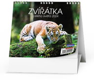 Baloušek Print Desk calendar - IDEAL - Animals from all over the world 2024 - Desk Calendar