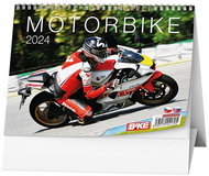 Baloušek Print Desk calendar - Motorbike 2024 - Desk Calendar