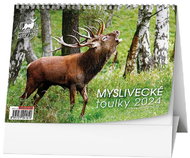 Baloušek Print Table calendar - Hunting Tours 2024 - Desk Calendar