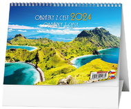 Baloušek Print Desk calendar - Pictures from travels 2024 - Desk Calendar
