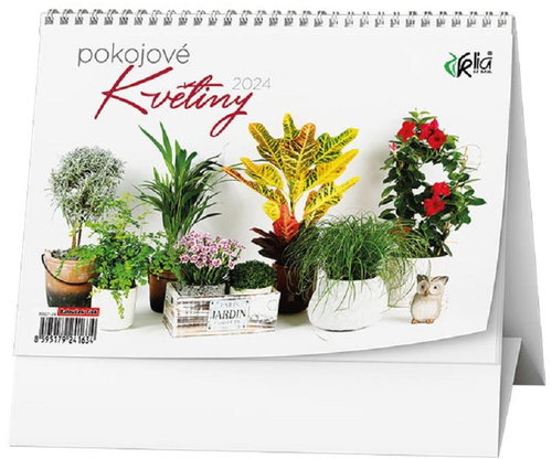 Baloušek Print Desk calendar - House Flowers 2024 - Desk Calendar - Main image