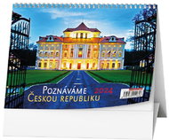Baloušek Print Desk calendar - Getting to know the Czech Republic 2024 - Desk Calendar