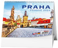 Baloušek Print Desk calendar - Prague 2024 - Desk Calendar