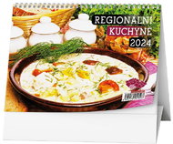 Baloušek Print Table calendar - Regional cuisine 2024 - Desk Calendar