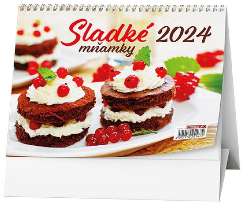 Baloušek Print Desk calendar - Sweet Yummies 2024 - Desk Calendar - Main image