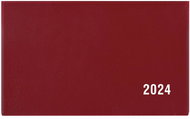 Baloušek Print Weekly diary - Cyril - PVC - burgundy - 2024 - Planner