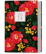 Baloušek Print Weekly diary - Gustav - lamino - Rose - 2024 - Planner