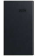 Baloušek Print Weekly diary - Jakub - vivella - pocket - black - 2024 - Planner