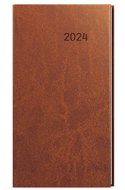 Baloušek Print Weekly diary - Jakub - vivella - pocket - brown - 2024 - Planner