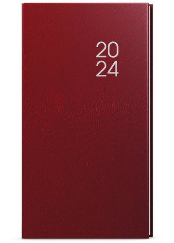 Baloušek Print Weekly diary - Jakub - balacron - pocket - burgundy - 2024 - Planner - Main image