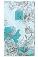 Baloušek Print Weekly diary - Jakub - laminated - pocket - Light blue - 2024 - Planner