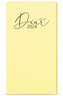 Baloušek Print Weekly diary - Jakub - PASTELO - pocket - yellow - 2024 - Planner