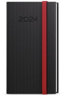 Baloušek Print Weekly diary - Jakub - vigo - pocket - black - 2024 - Planner