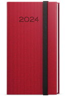 Baloušek Print Weekly diary - Jakub - vigo - pocket - red - 2024 - Planner