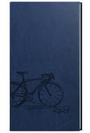 Baloušek Print Weekly diary - Jakub - vivella with embossing - pocket - blue - Kolo - 2024 - Planner
