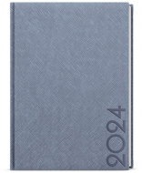 Baloušek Print Weekly diary - Oskar - tora - A5 - blue-grey - 2024 - Planner