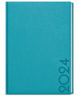Baloušek Print Weekly diary - Oskar - tora - A5 - turquoise - 2024 - Planner