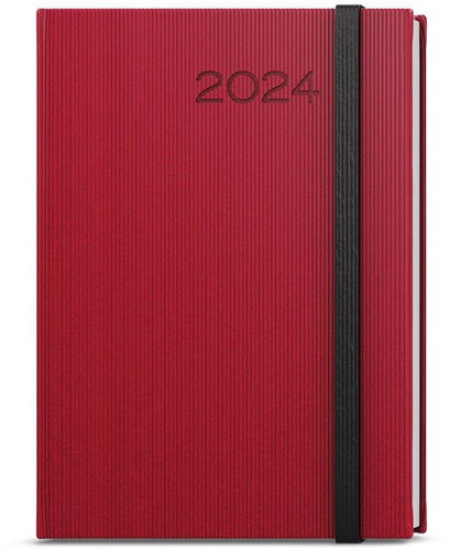Baloušek Print Weekly diary - Oskar - vigo - A5 - red - 2024 - Planner - Main image