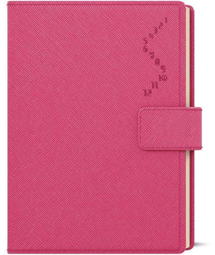Baloušek Print Diary - Ctirad with die-cut - manager colour - A5 - pink - 2024 - Planner - Main image