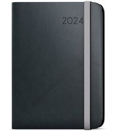 Baloušek Print Weekly diary - Zoro - flexi - A5 - black - 2024 - Planner