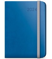 Baloušek Print Weekly diary - Zoro - flexi - A5 - blue - 2024 - Planner