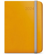 Baloušek Print Weekly diary - Zoro - flexi - A5 - ochre - 2024 - Planner