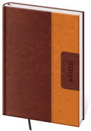 Helmet Daily Diary A5 - Classic - brown/brown 2024 - Planner