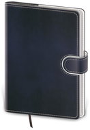 Helmet Daily Diary A5 - Flip - blue/white 2024 - Planner