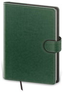 Helmet Daily Diary A5 - Flip - green/grey 2024 - Planner