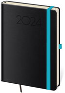 Helmet Daily Diary A5 - New Praga - black 2024 - Planner