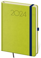 Helmet Daily Diary A5 - New Praga - green 2024 - Planner