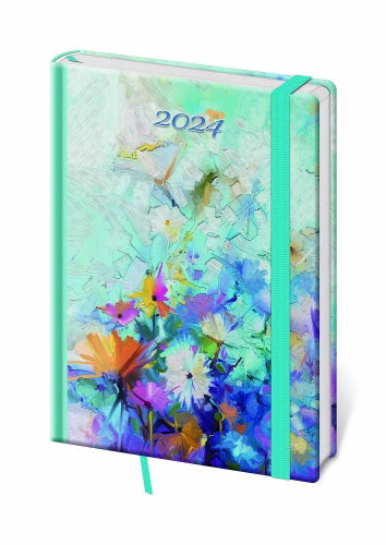 Helmet Daily Diary A5 - Vario - Dream with rubber band 2024 - Planner - Main image