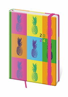 Helmet Daily Diary A5 - Vario - Pineapple with rubber band 2024 - Planner
