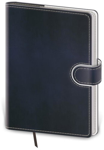Helmet Daily Diary B6 - Flip - blue/white 2024 - Planner - Main image