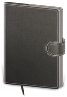 Helmet Daily Diary B6 - Flip - grey/grey 2024 - Planner